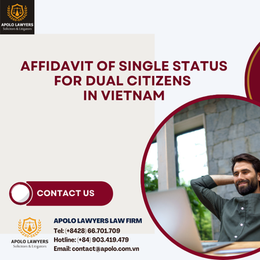 Affidavit of Single Status for Dual Citizens in Vietnam