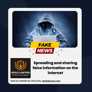 Spreading and sharing false information on the internet