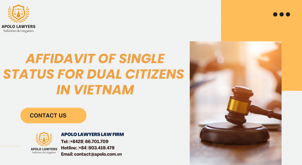 Affidavit of Single Status for Dual Citizens in Vietnam