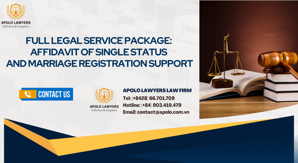 Full Legal Service Package: Affidavit of Single Status + Marriage Registration Support