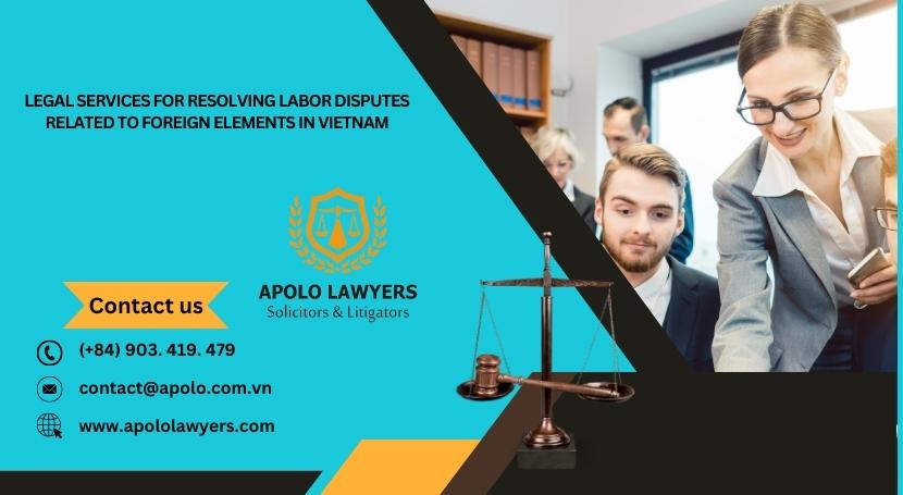 Legal Services for Resolving Labor Disputes Related to Foreign Elements in Vietnam - 01