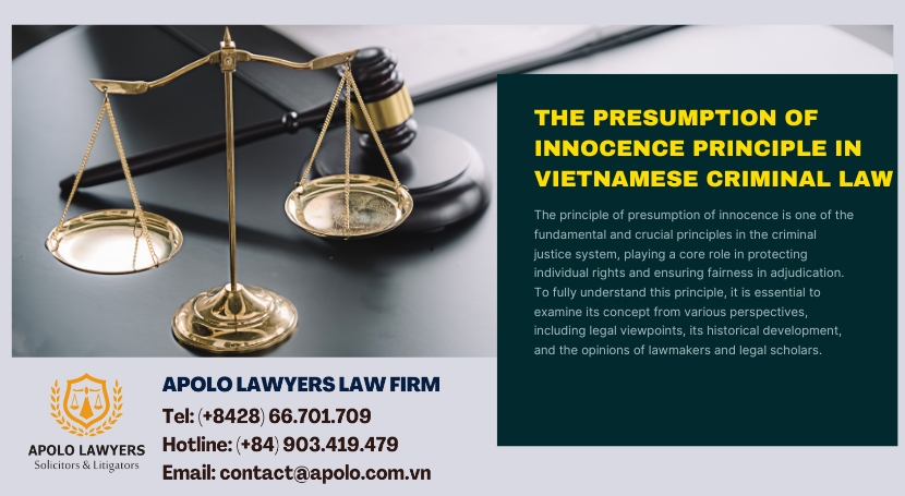 The presumption of innocence principle in Vietnamese criminal law
